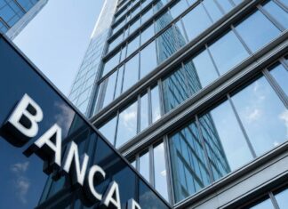 Banche: a novembre lo stock dei prestiti cartolarizzati ammontava a quasi 300 miliardi BANCA -Palazzo-Moderno