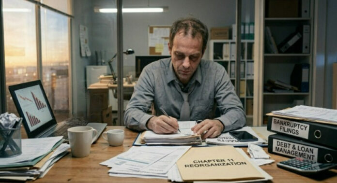 USA_bankruptcy concept business fallimenti USA primo trimestre