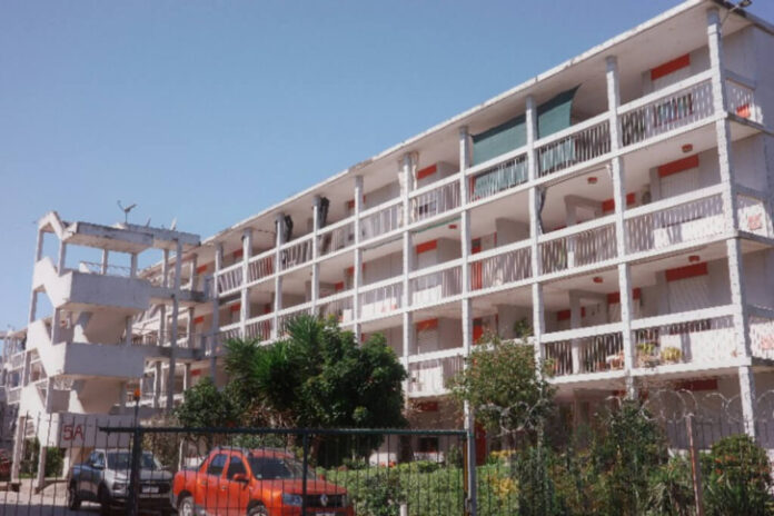 Complesso immobiliare residenziale interessato da un’operazione di investimento nei crediti deteriorati.